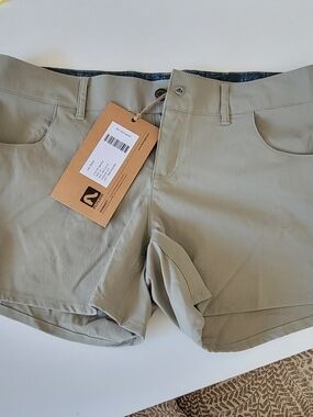 Women's Stretch Chino Shorts - Light Khaki